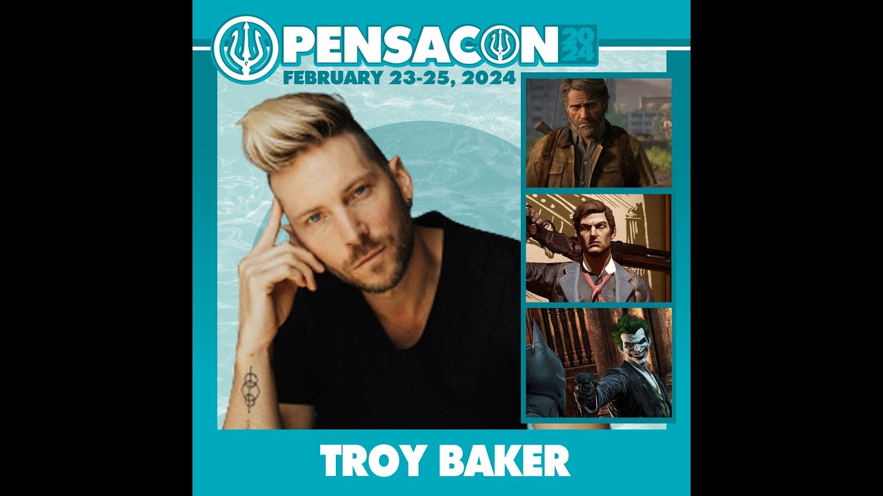 Troy Baker Pensacon 2024 Q&A Panel
