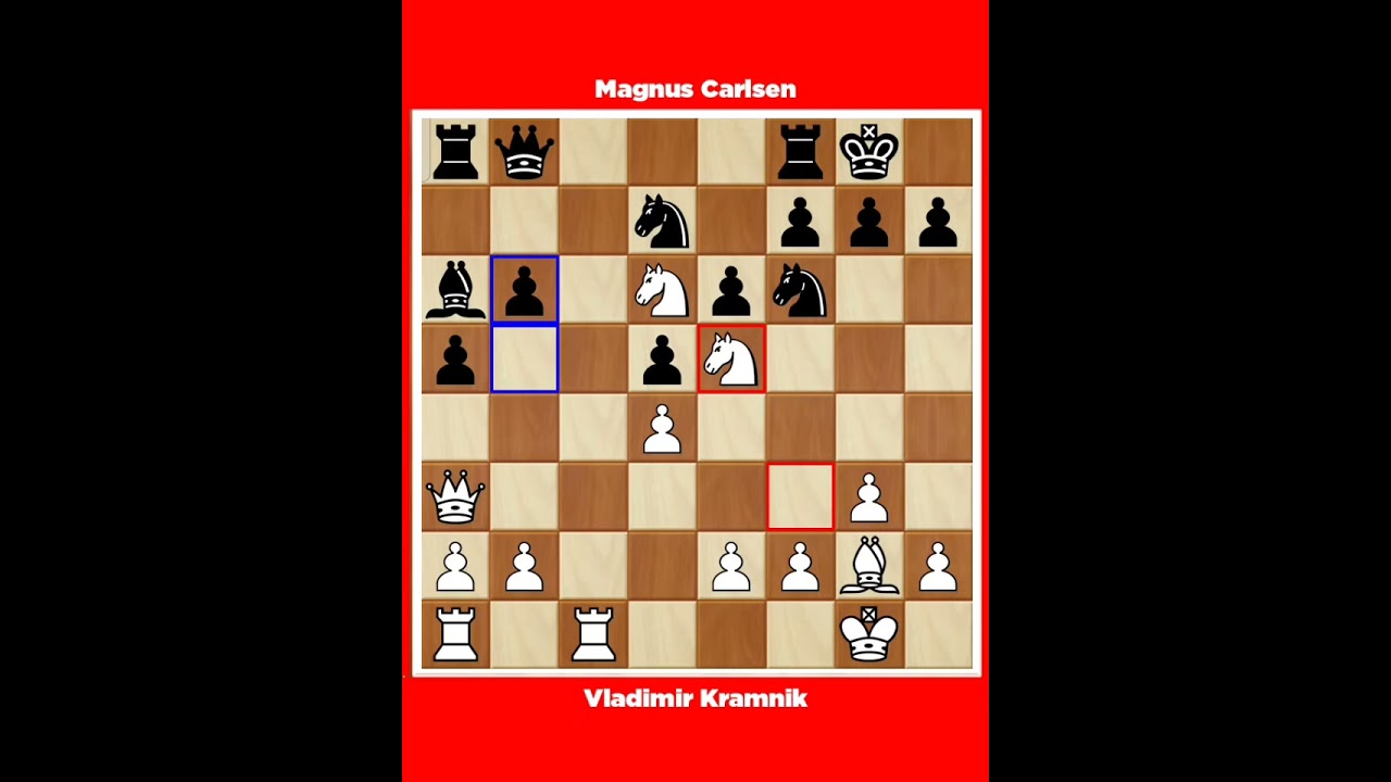 Vladimir Kramnik vs Magnus Carlsen √ 73rd Tata Steel GMA Wijk Aan Zee NED, 2001.