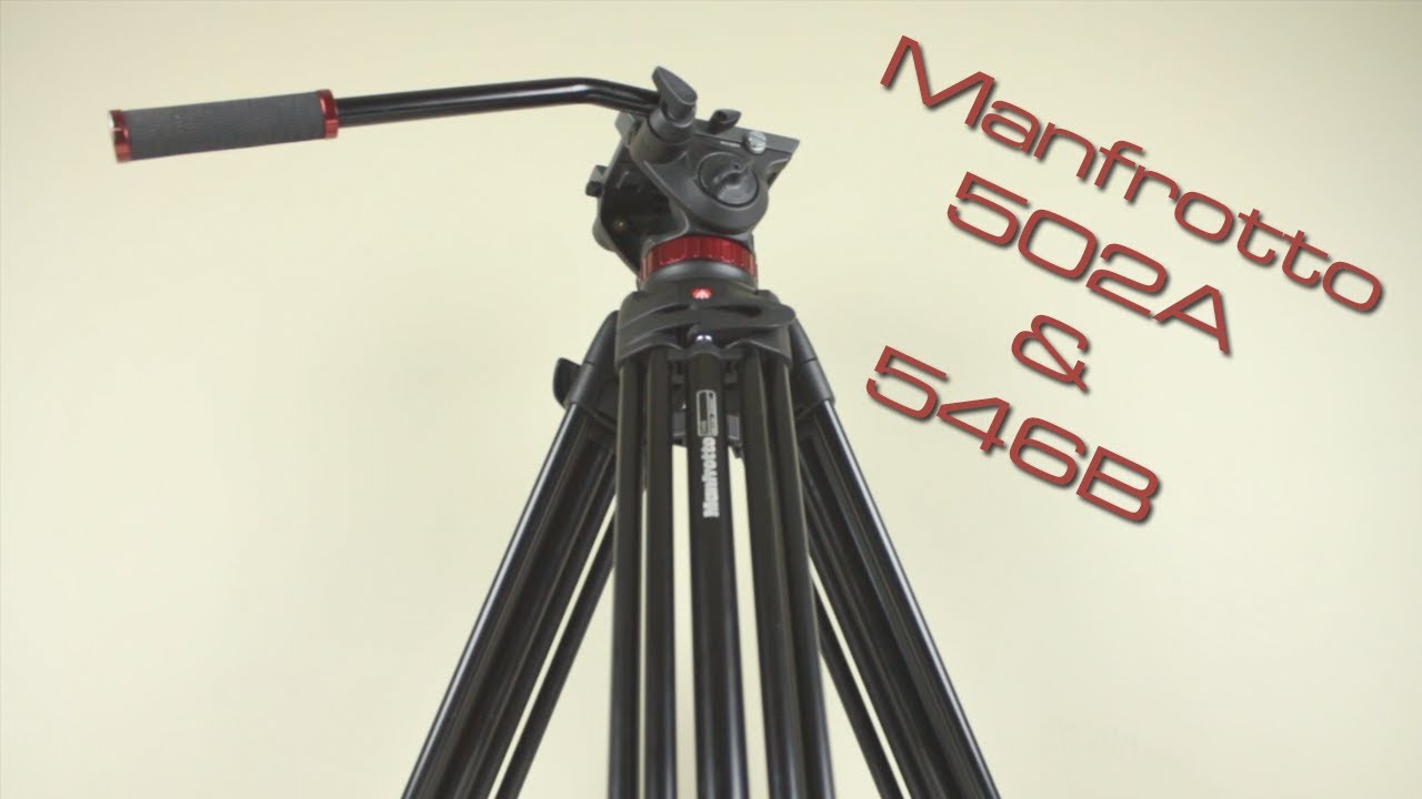 Manfrotto MVH502A Fluid Head and 546B Tripod Legs - Overview