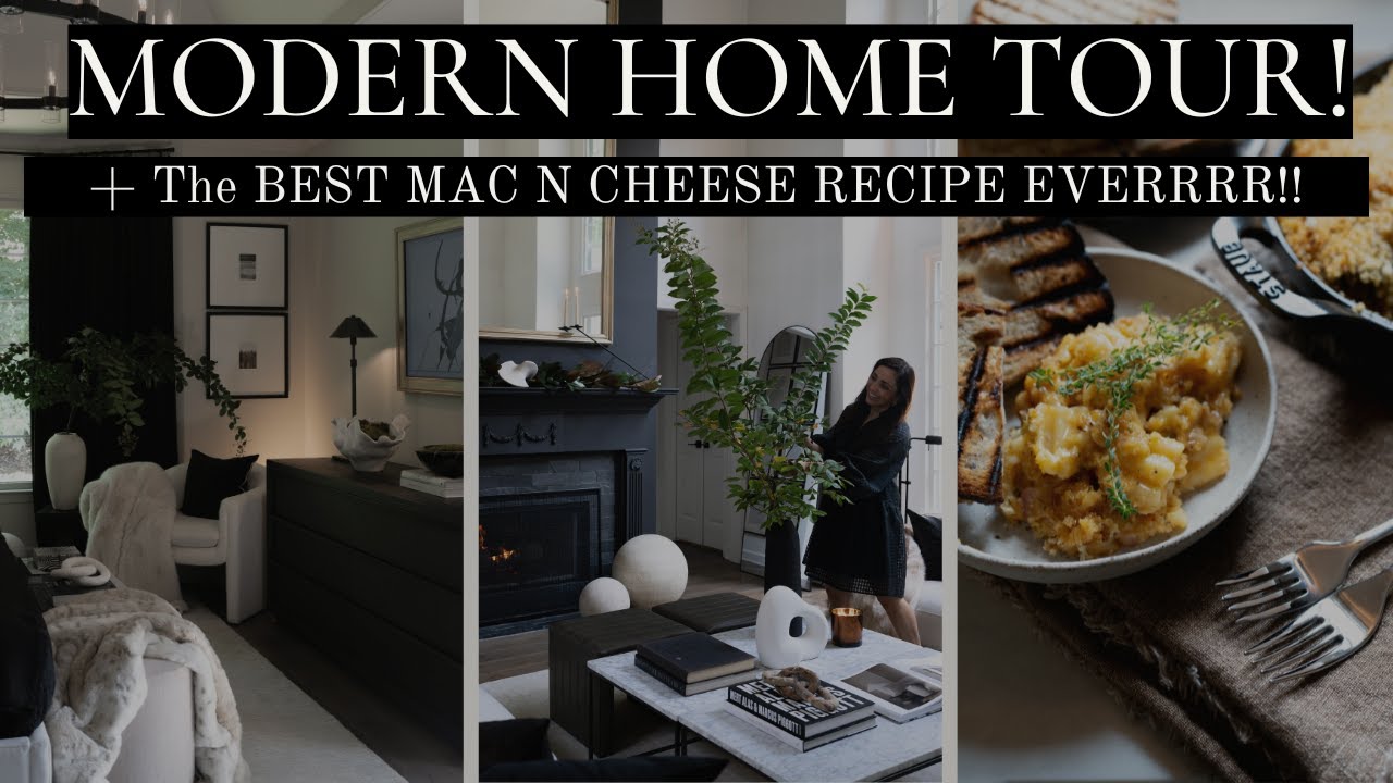 SPONTANEOUS HOME TOUR! + The BEST MAC N CHEESE you will ever eat!