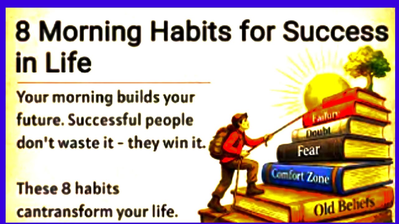 HKTV708 Miracle Morning Habits for Success inLife || Graded Reader || Improve YourEnglish Fluency V
