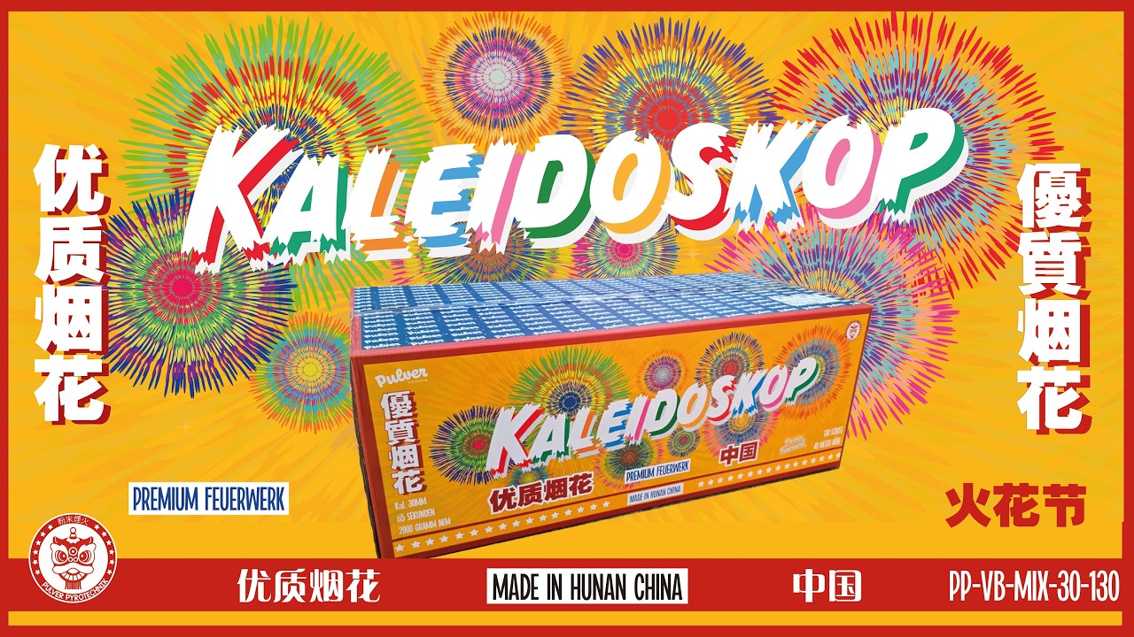 Pulver Pyrotechnik Kaleidoskop