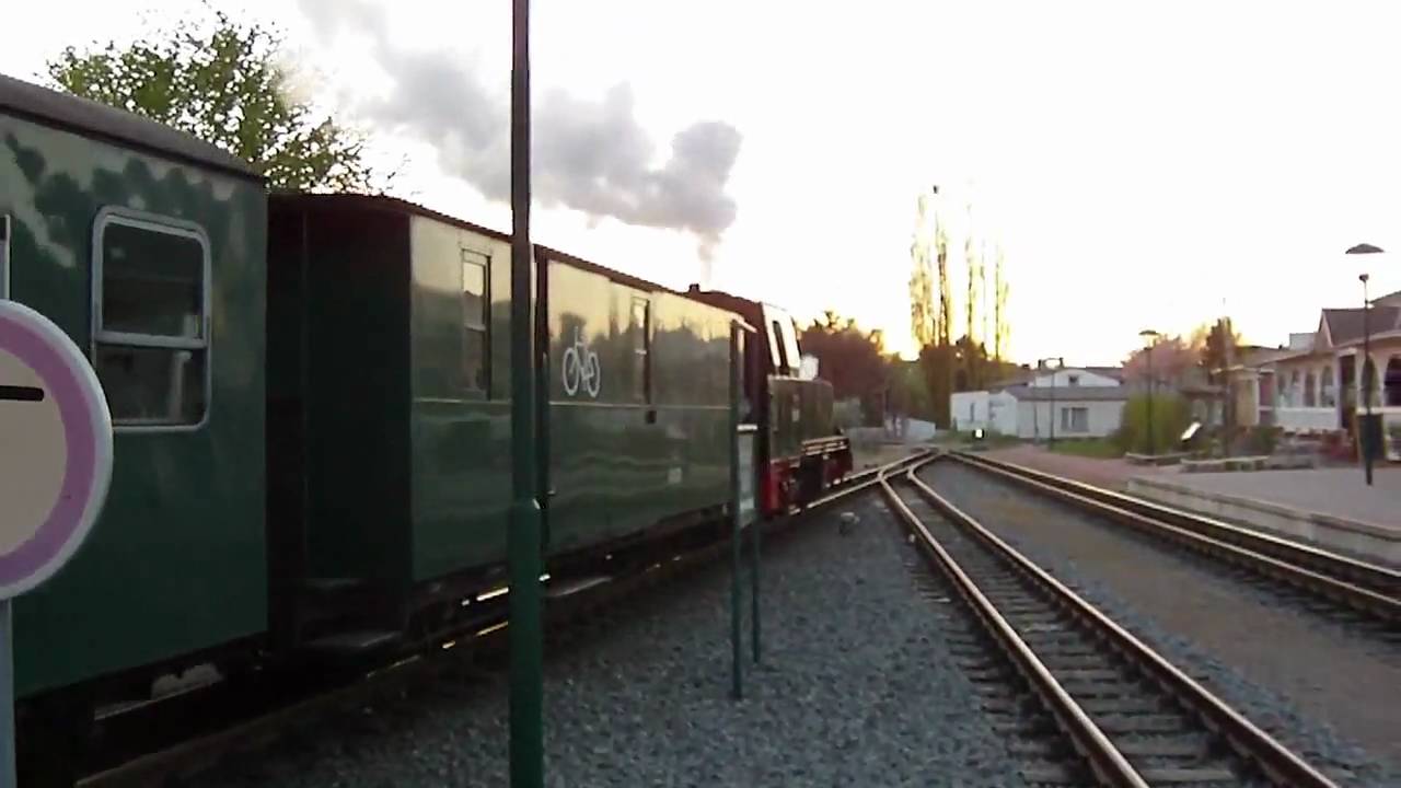 994801-9.  Rasende Roland. Bahnhof Binz+Bahnhof Putbus