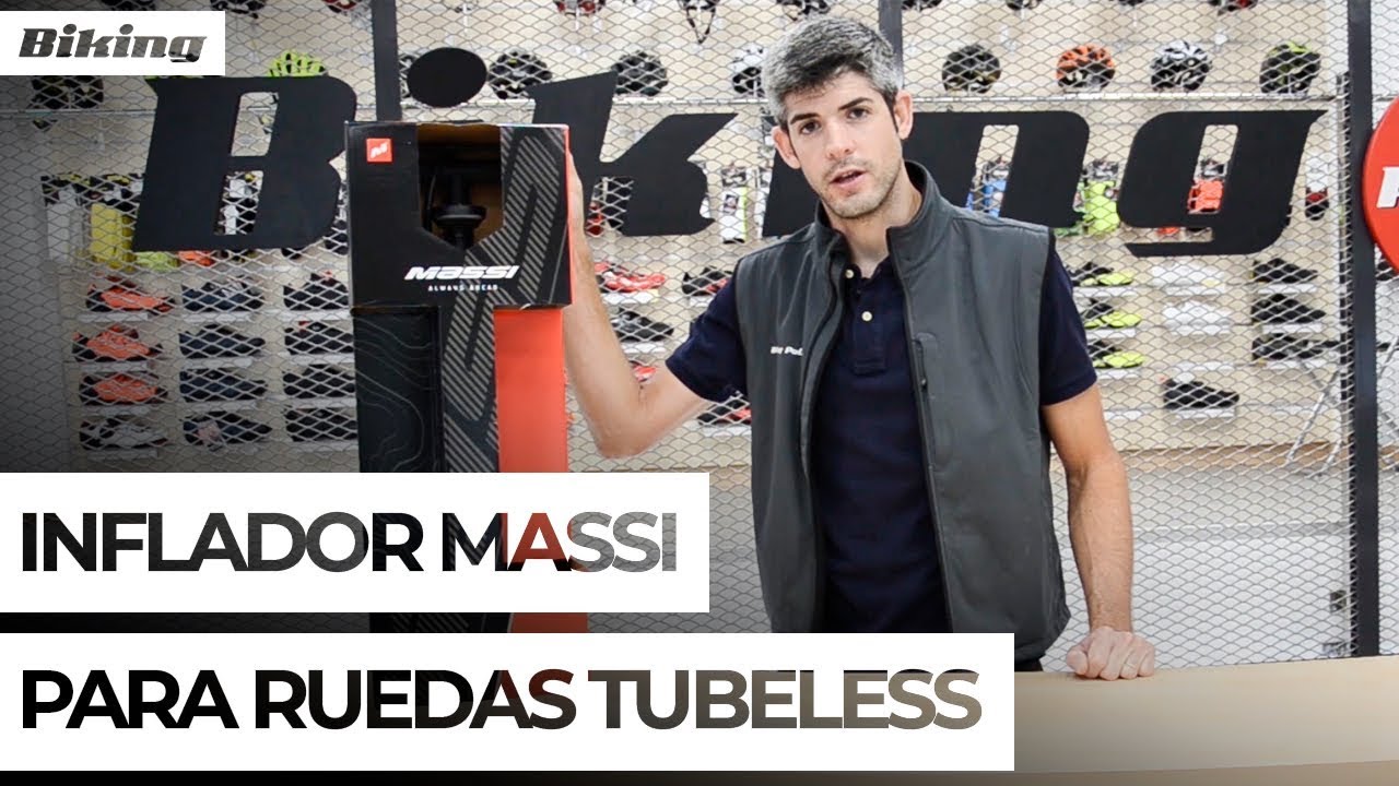 Inflador Massi para ruedas tubeless