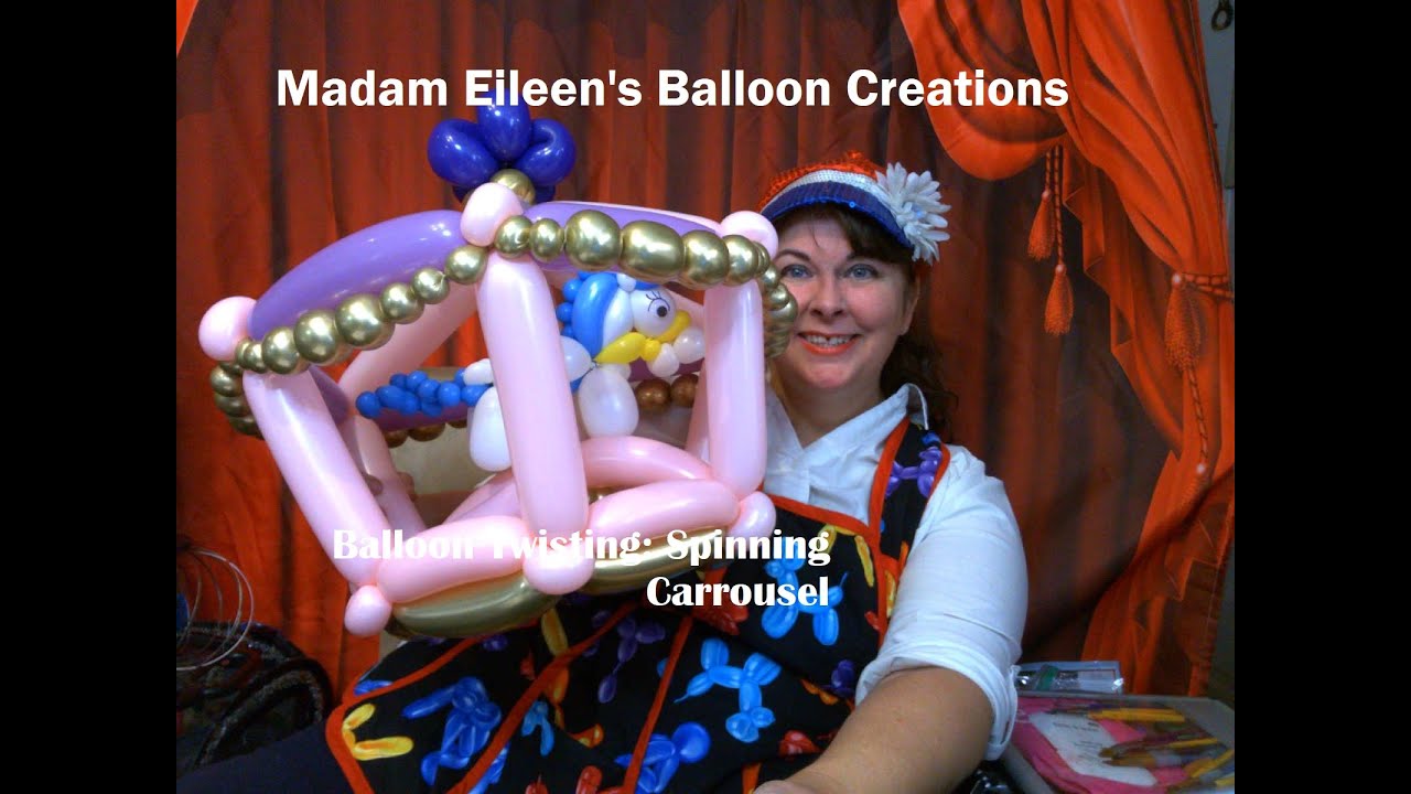Balloon Twisting: Spinning Carrousel Horse