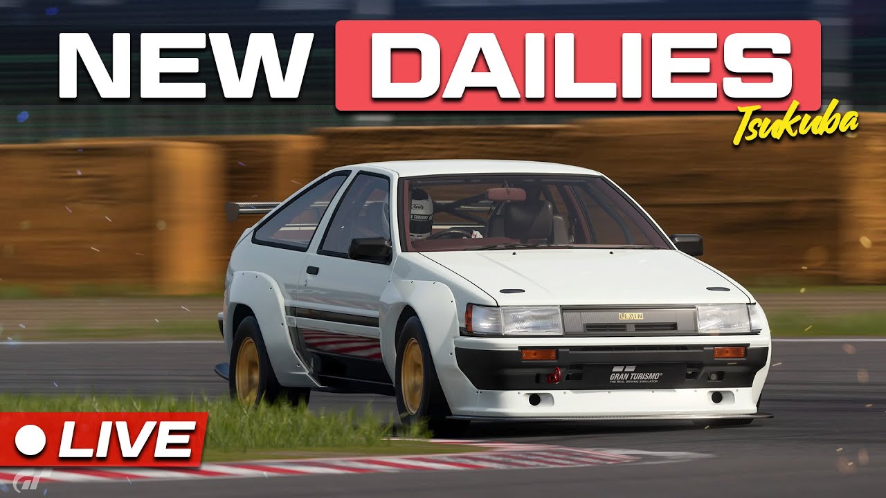 🔴 GT7 | New Week of Daily Races - Tsukuba | Live 🔴