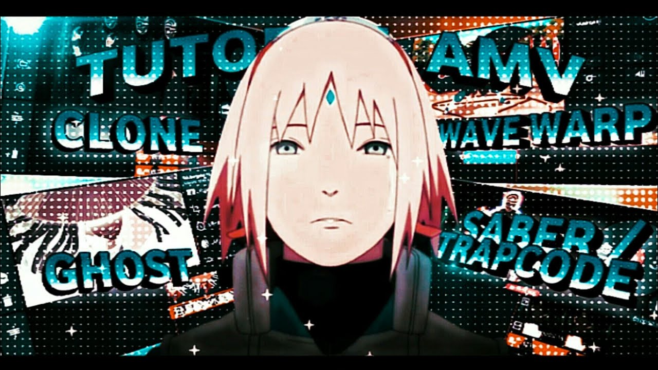 Tutorial AMV - Wave Warp, Ghost, Clone, Saber/Trapcode Effect In Kinemaster || For Edgy Style