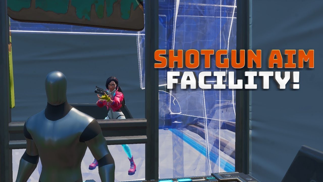 Shotgun Aim Facility! - (Creative Mode Aim Course!)