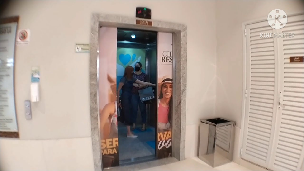 Dois ThyssenKrupps Export High Protection Traction Elevators - [Shopping RP] [Pi, BR]