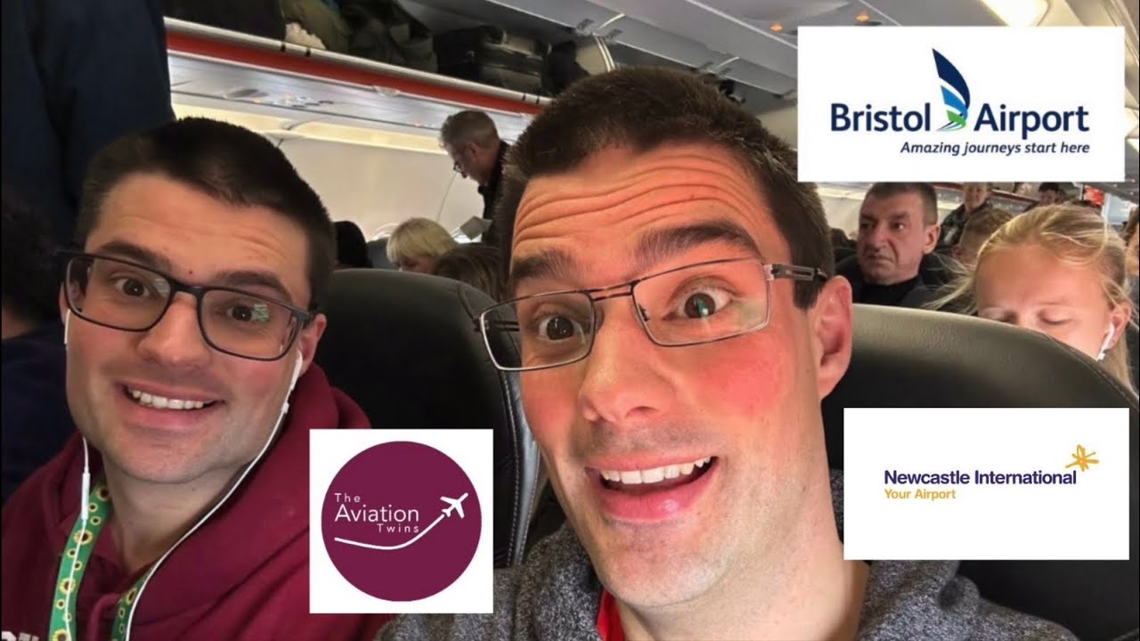 Bristol Airport and Newcastle Airport: OUR FIRST SHORT HAUL ADVENTURE! | Part 2/2