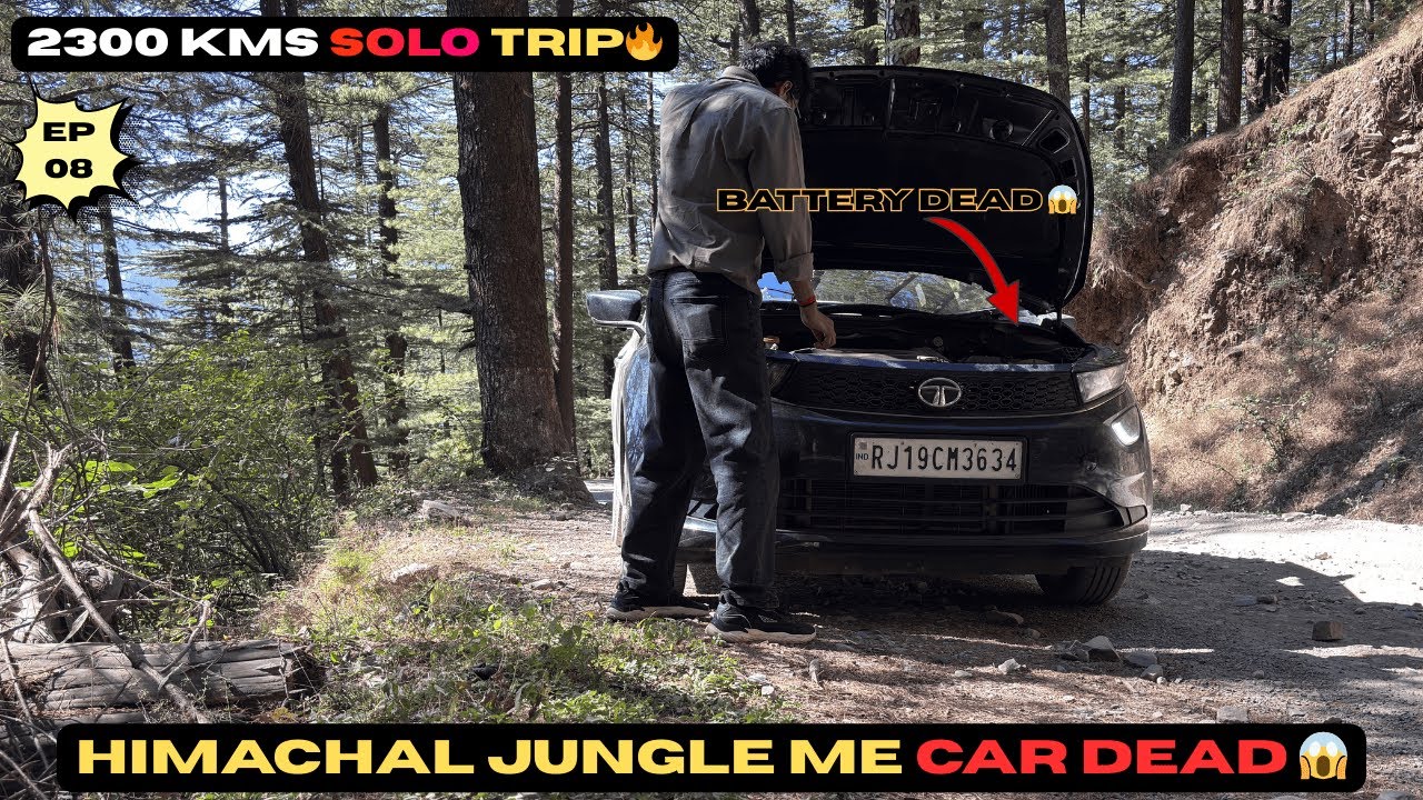 Dead Battery, 900 KMs Solo Drive 😨 | Tata Altroz Diesel 1.5 | Real Highway Risk