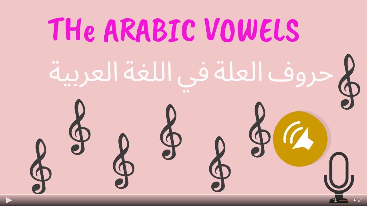 تعليم حروف العلة في اللغة العربية_ Arabic Language