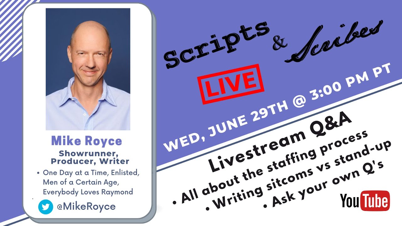 S&S LIVE (Ep 45) Showrunner, Writer, Producer Mike Royce
