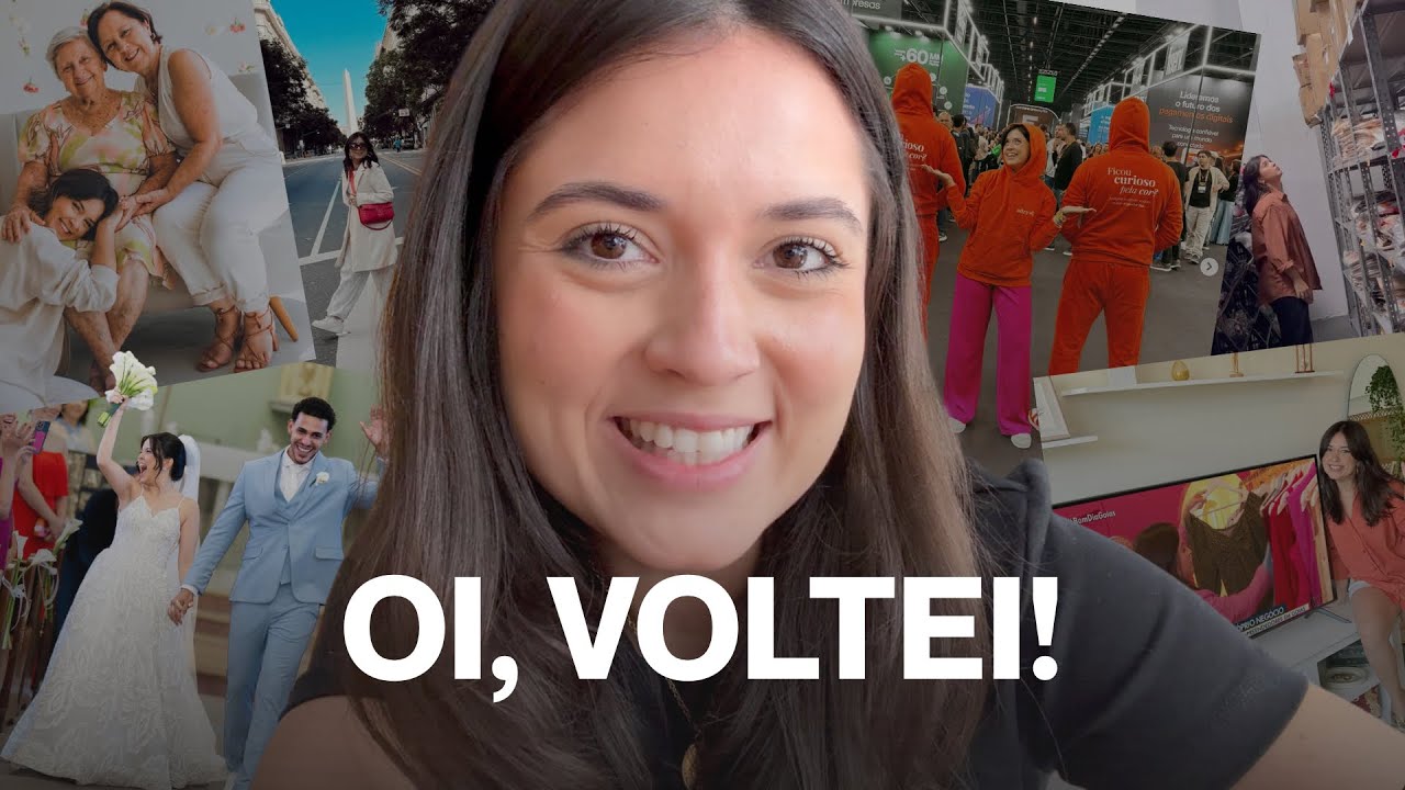 VOLTEI AO YOUTUBE - depois de 3 anos, estou recomeçando