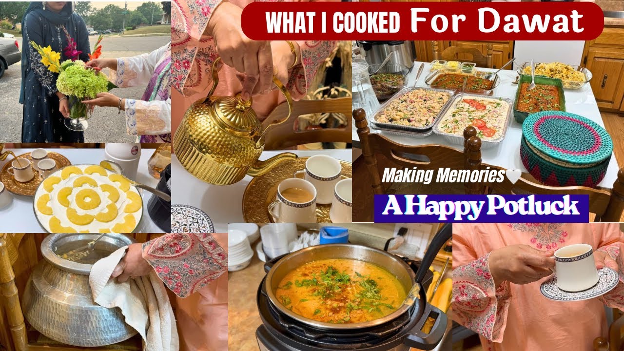 Potluck Rules You Need🫶Superhit Dawat with Easy Menu|Cozy Vibes|Pakistani Mom in Canada Vlogs