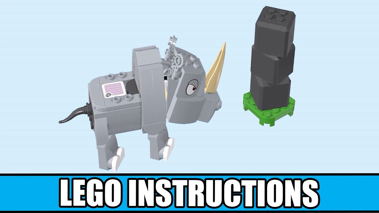 LEGO Instructions | LEGO Super Mario | 71420 | Rambi the Rhino