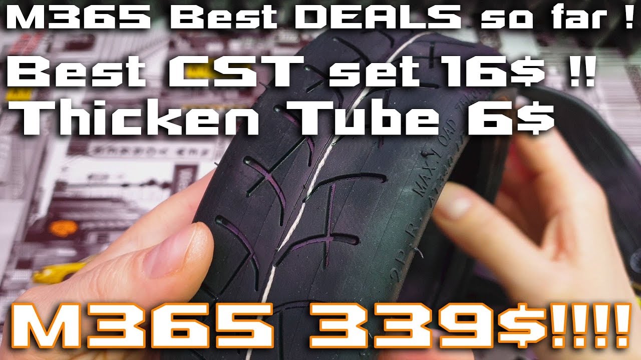 Best tire for Xiaomi M365 & Pro only 16$💘  Thicken Inner tube 🍻  M365 only 339$🚀