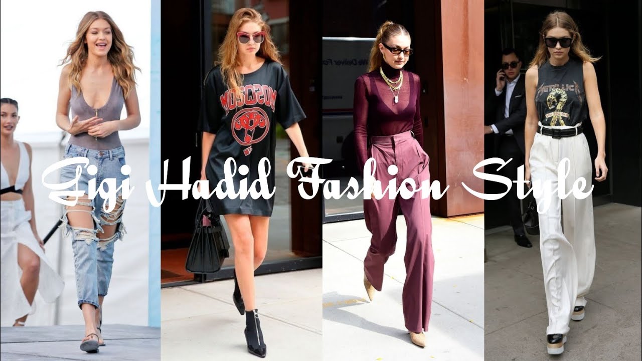 GIGI HADID STREET STYLE COMPILATION