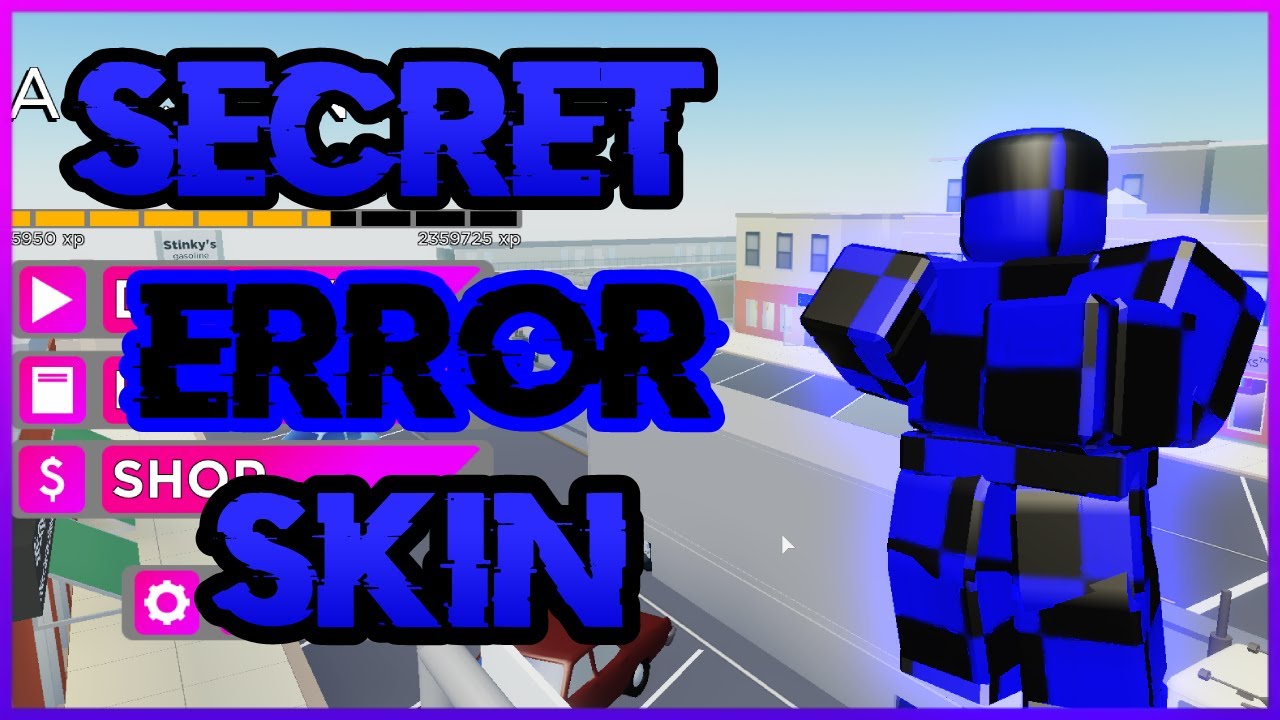 Secret Error Skin In Roblox Arsenal