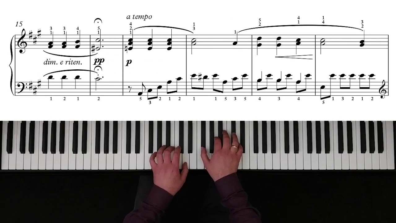 Burgmuller - Ave Maria Op. 100, No. 19 - 5,090pts