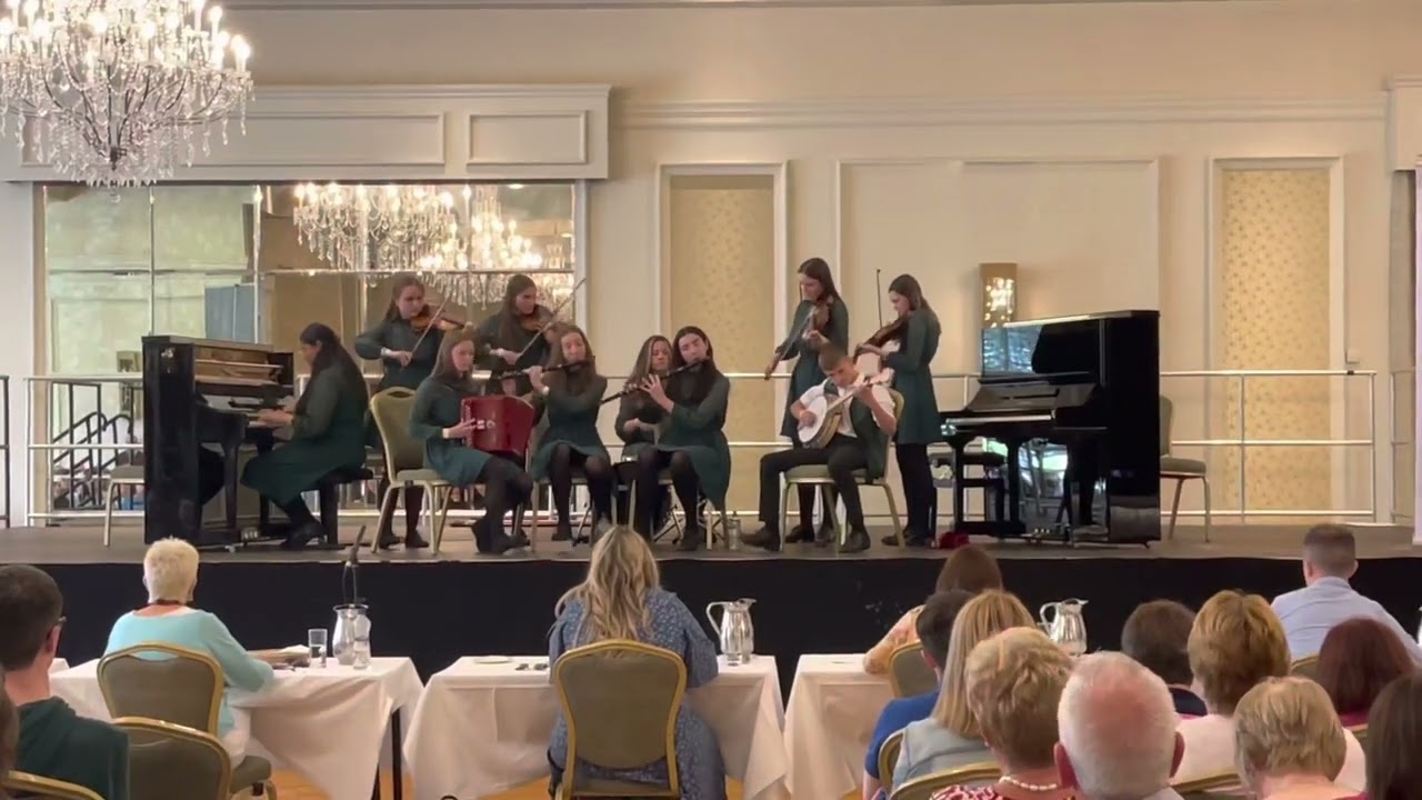 Leeds CCE 15-18 All Britain Ceili Band Champions at Fleadh Cheoil final Mullingar 2022