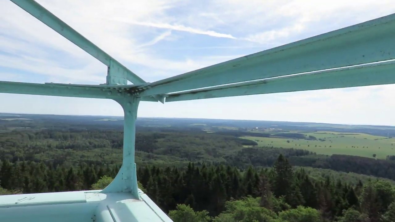 Ausblick vom Josephskreuz auf dem Auerberg im Harz