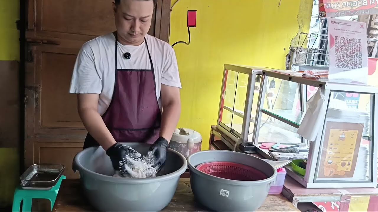 Cara mudah menggoreng ayam fried chicken 