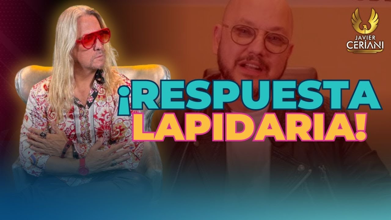 Lapidaria respuesta a Pepe Garza de Javier Ceriani