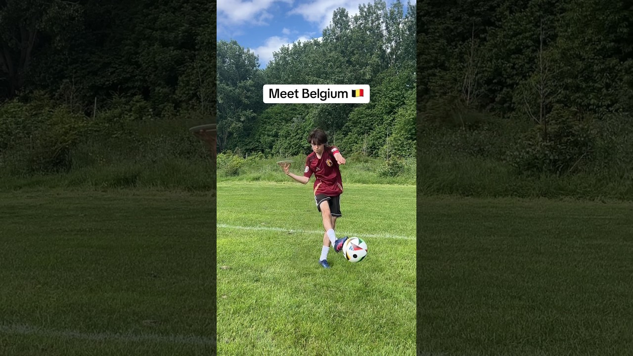 MEET EURO 2024 BELGIUM 🇧🇪 #football #shorts #euro2024