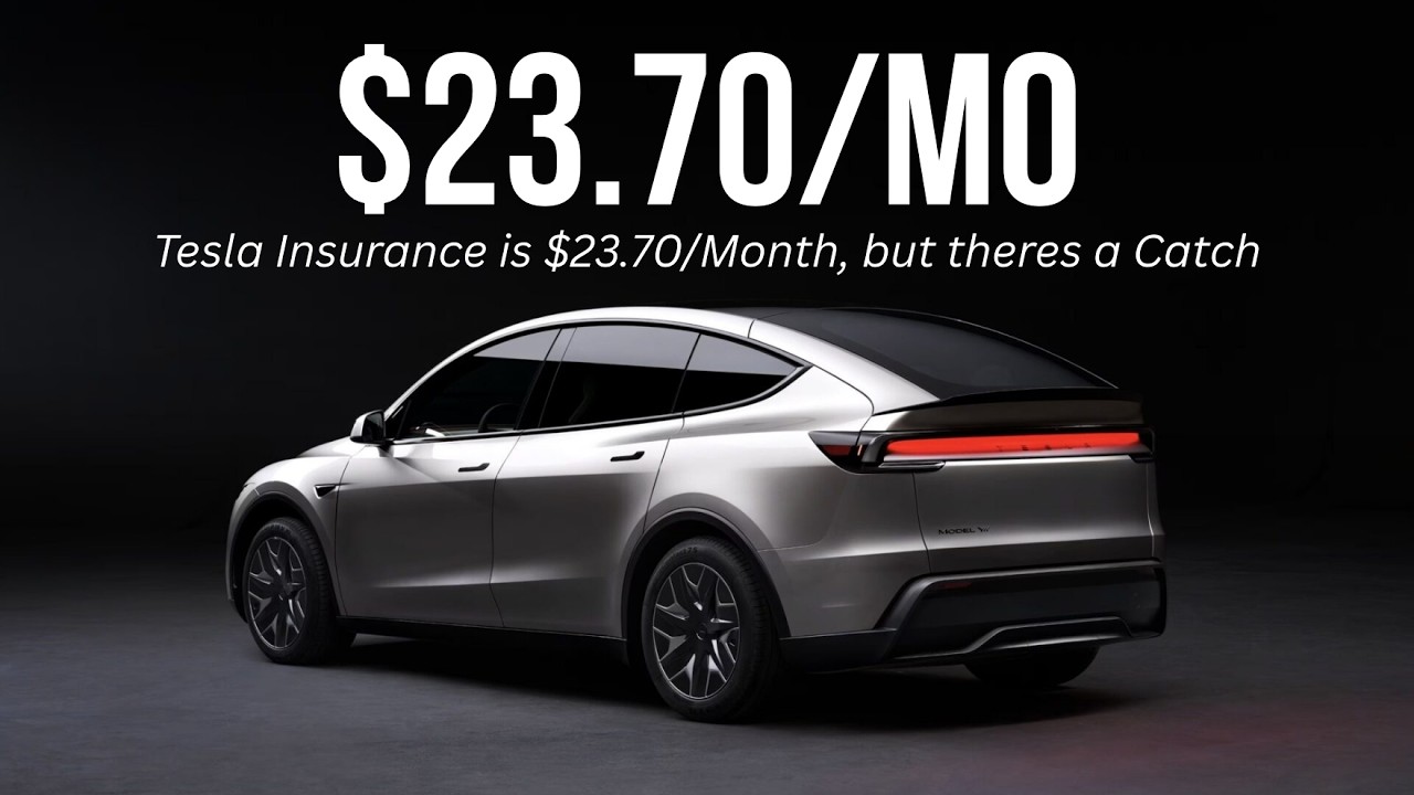 Tesla Insurance is $23.70/Month, but there's a Catch