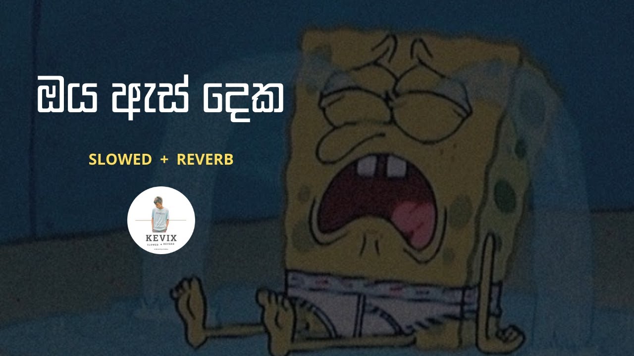 Oya As Deka ( ඔය ඇස් දෙක ) - SLOWED + REVERB | Oya As Deka Mathak Wela Hitha Ridena Tharam | G_kevix