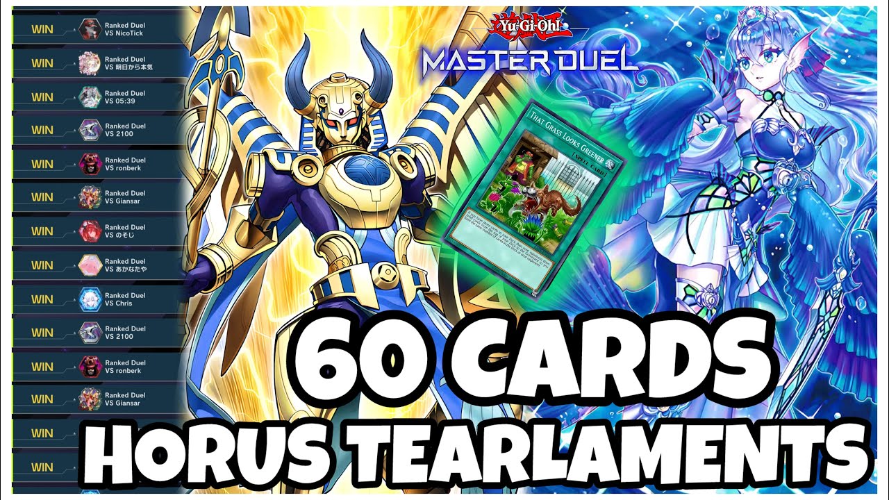 60 CARDS HORUS TEARLAMENTS | It’s Just Unfair…