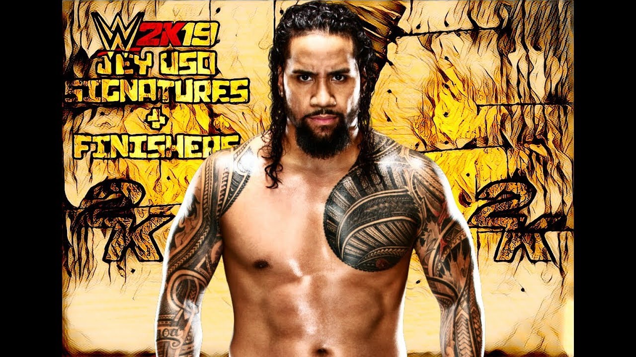 WWE 2K19 - JEY USO SIGNATURES + FINISHERS
