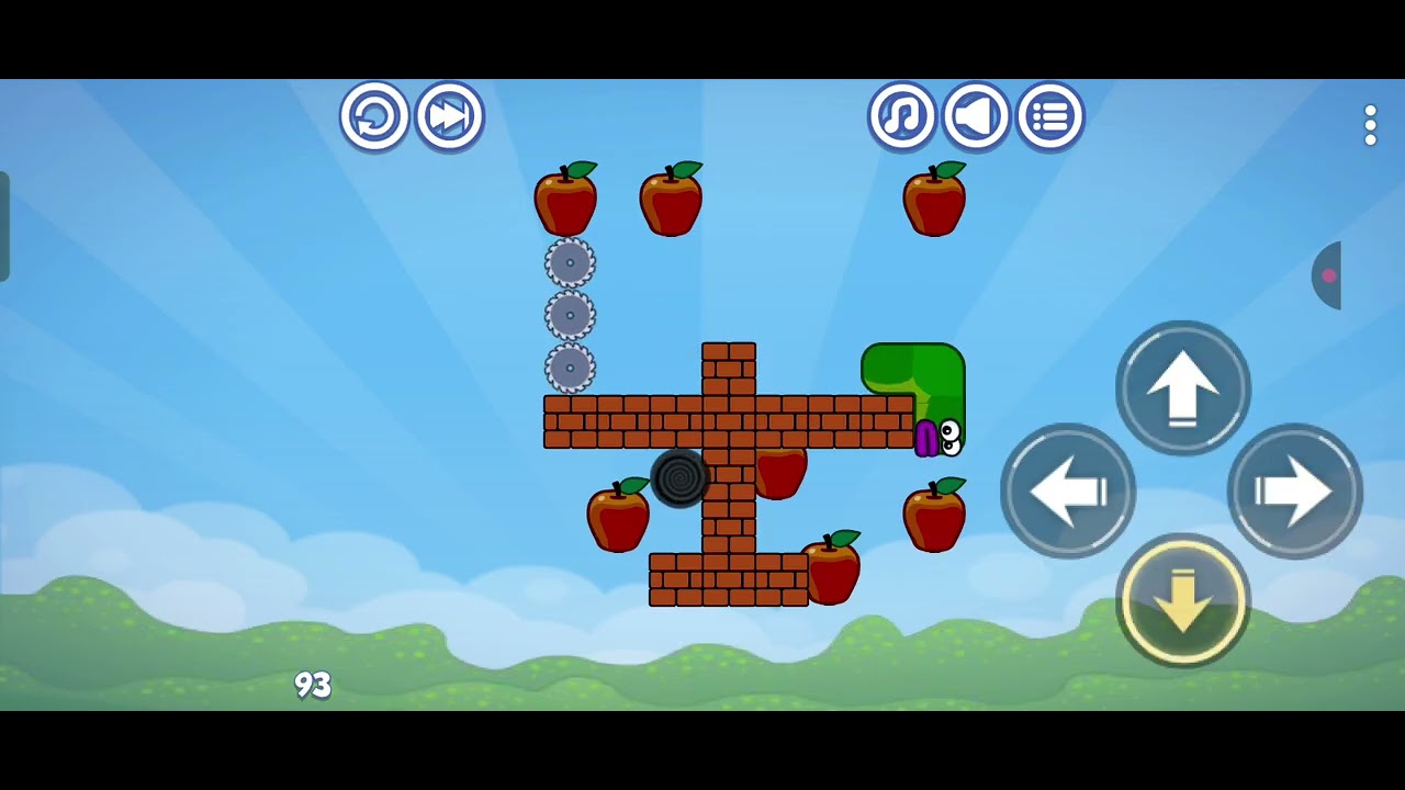 Apple Worm Level 76 to 105 (The End)