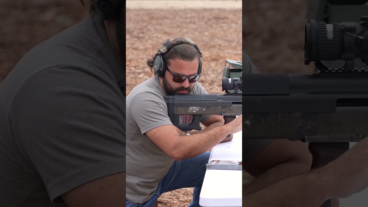 The First AK-50 Mag Dump