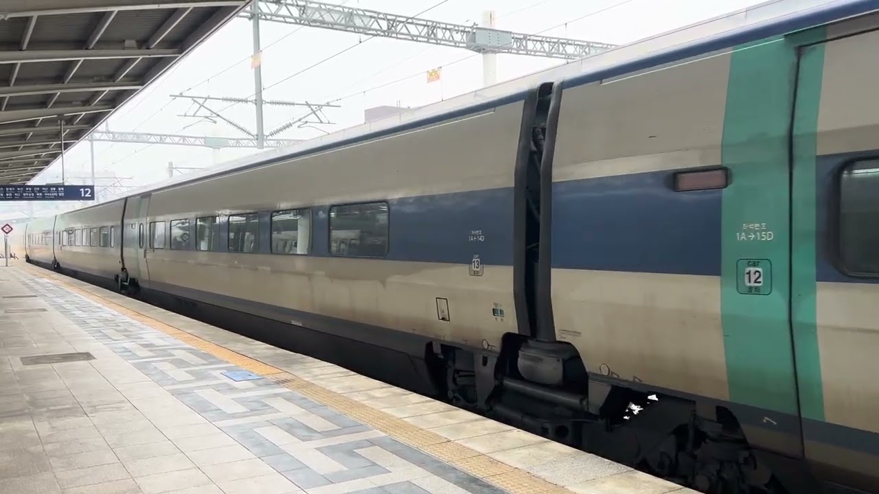 포항발 서울행 KTX 015호기 서울역 진입영상[4K]