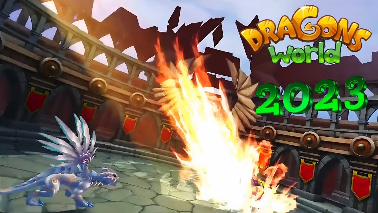 DRAGONS WORLD GAMEPLAY 2023!!!