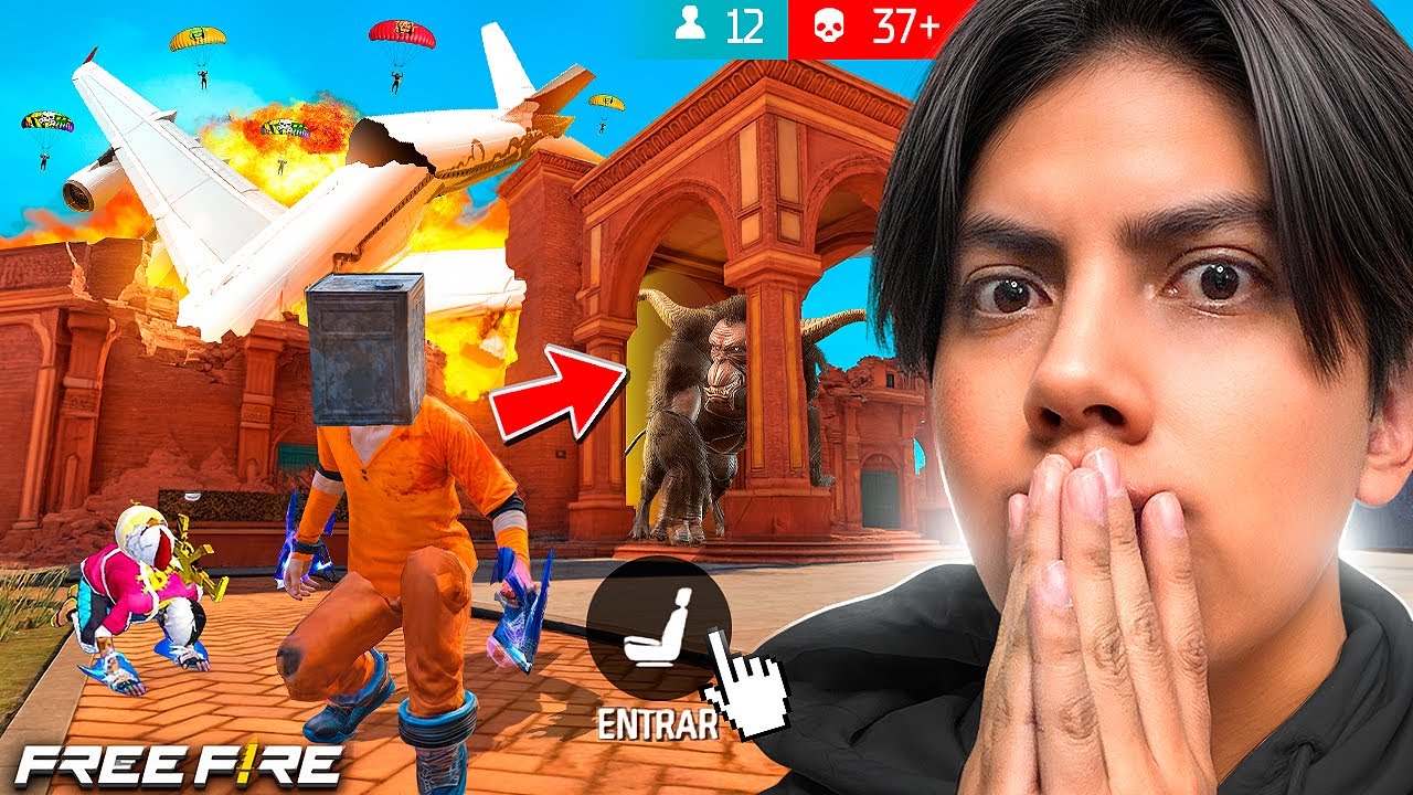 ASI PUDE ENTRAR a LA ENTRADA SECRETA en PEAK en FREE FIRE