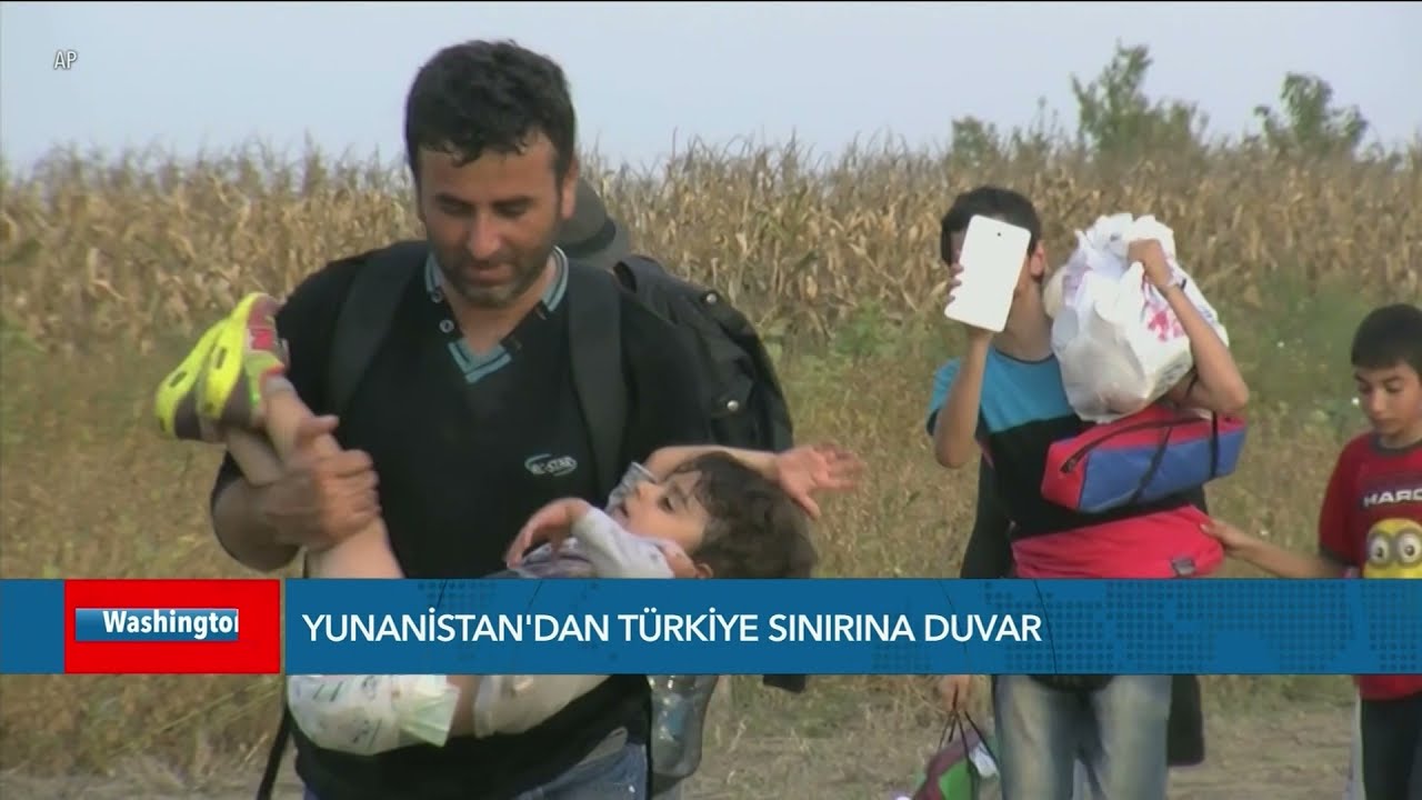 Yunanistan'dan Türkiye Sınırına Duvar