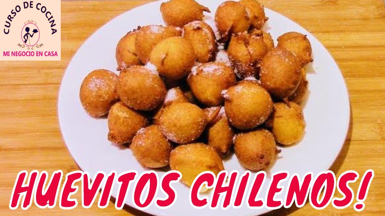 HUEVITOS CHILENOS, SUSPIRO DE MONJA