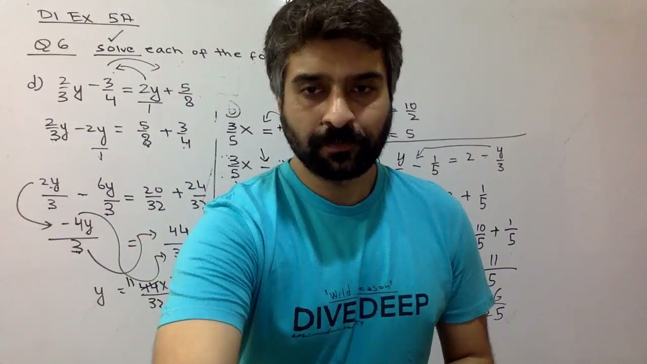 Solution of Algebraic Equation || D1 EX 5A Q6