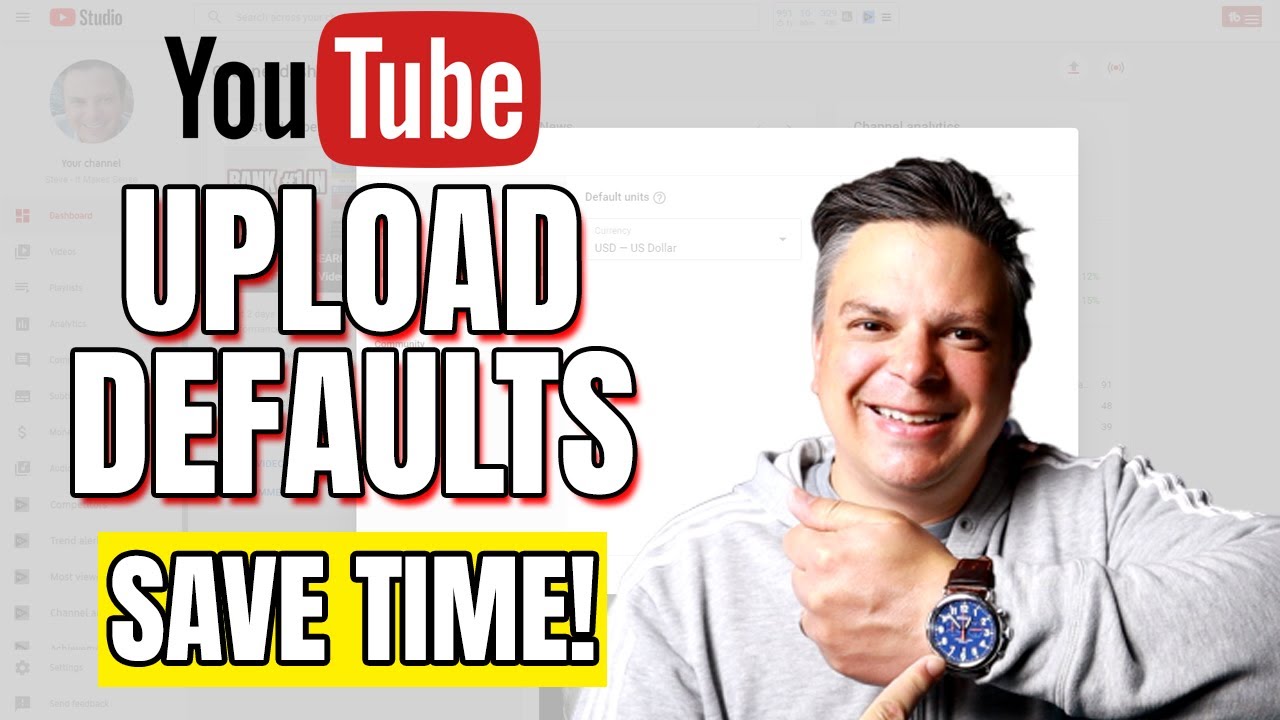 YouTube Upload Default Settings - Save Valuable Time Uploading Videos!