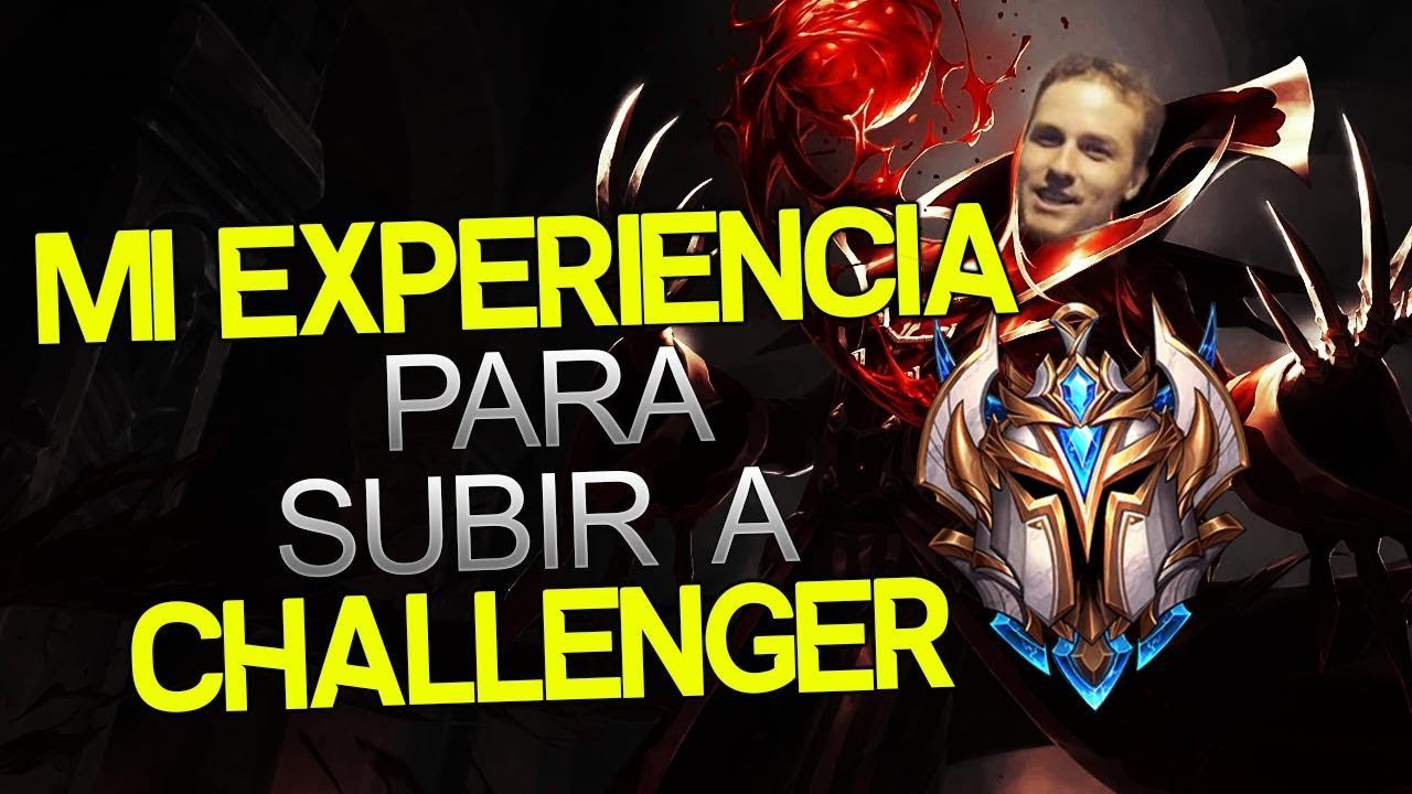 MI EXPERIENCIA PARA SUBIR A CHALLENGER (Y MASTER)