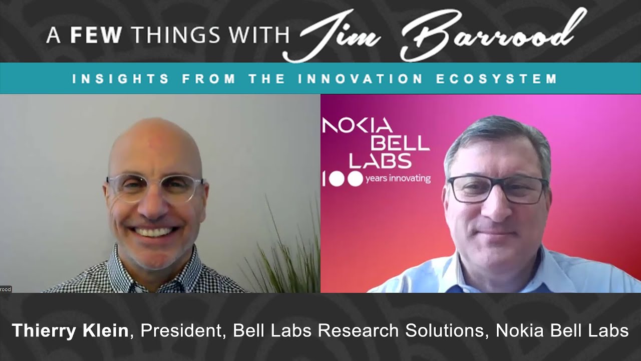 #145 AI, Space, Quantum, Research, Technology, Innovation with Thierry Klein, Nokia Bell Labs