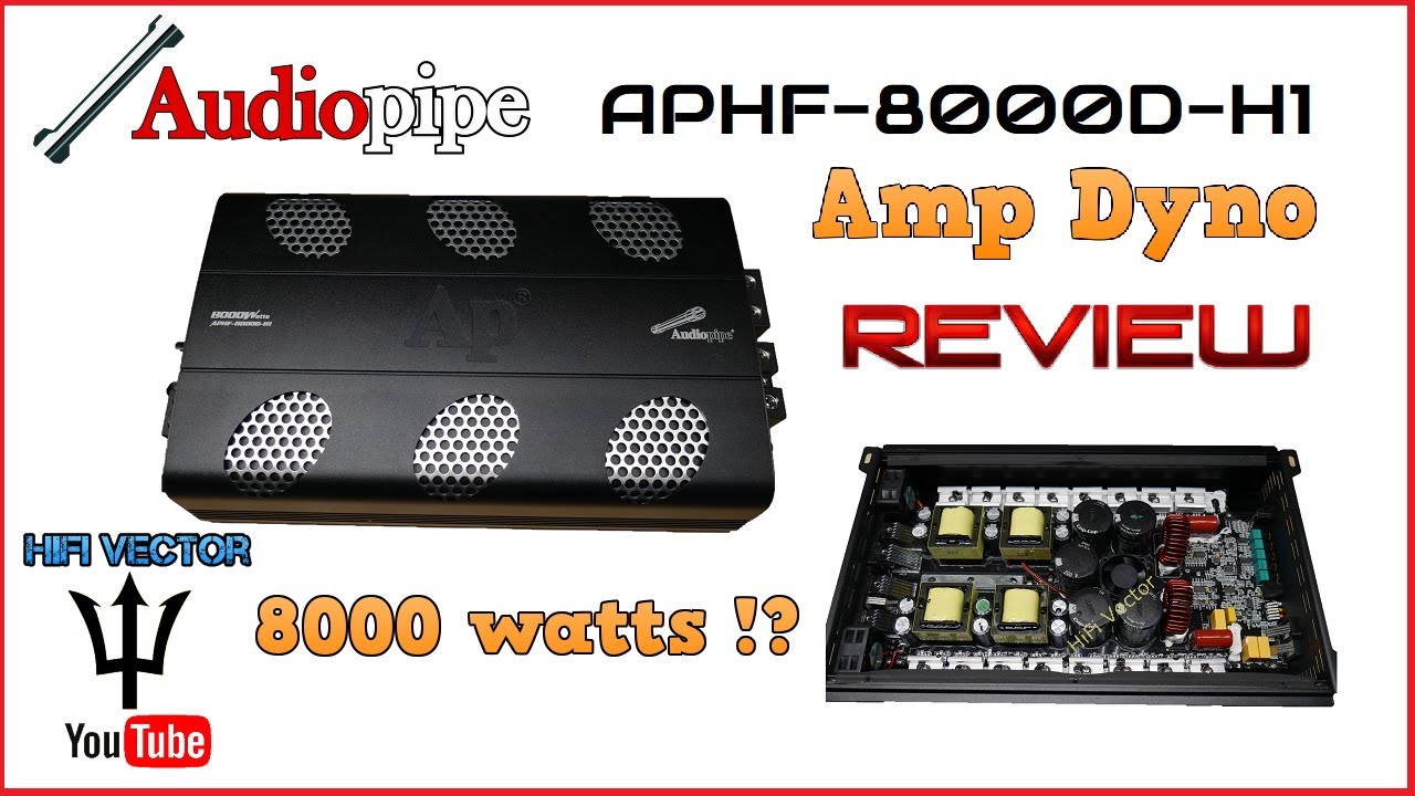Монстр на 8000 Вт! Обзор усилителя Audiopipe amp APHF-8000D-H1