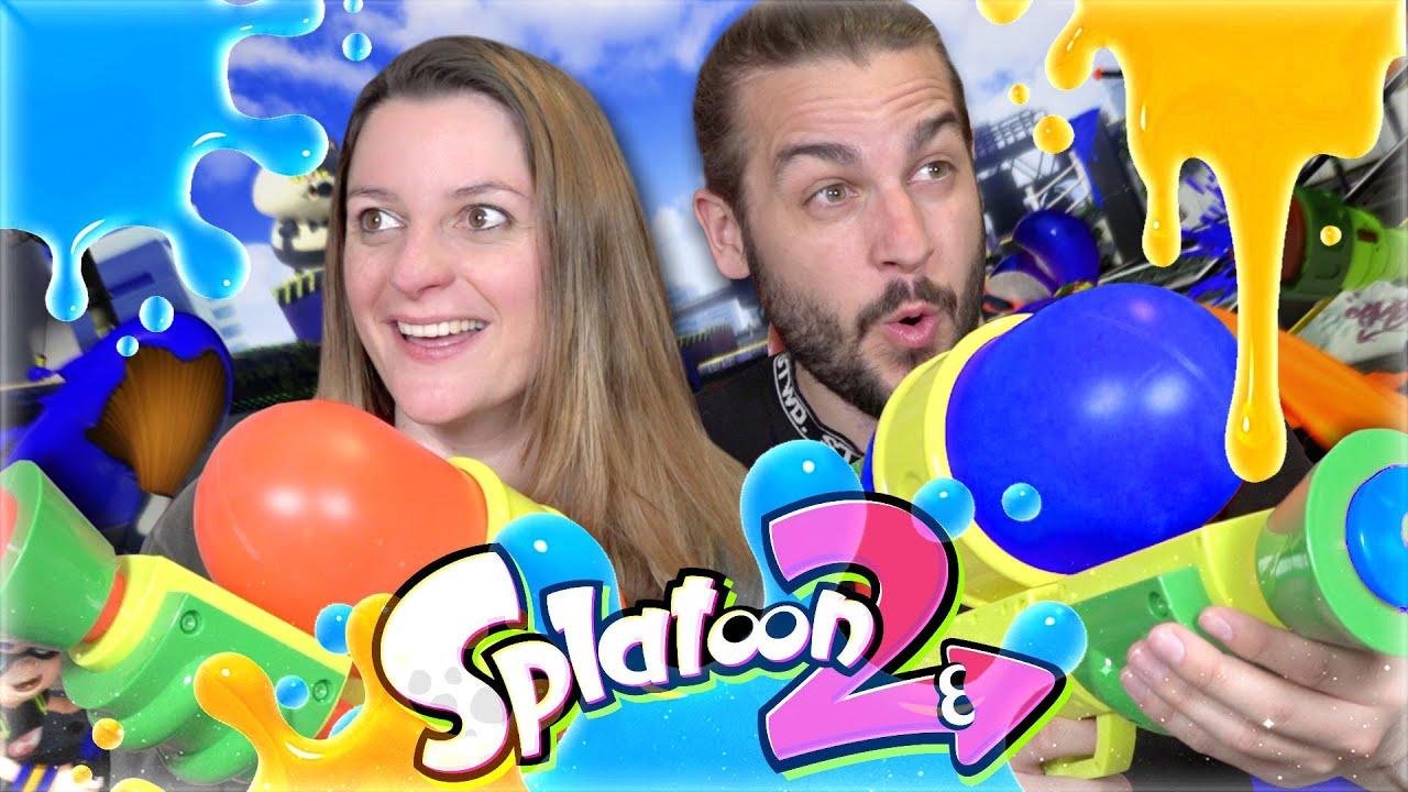 BATAILLE DE PEINTURE ! GUILLAUME VS KIM SPLATOON 2 NINTENDO SWITCH !