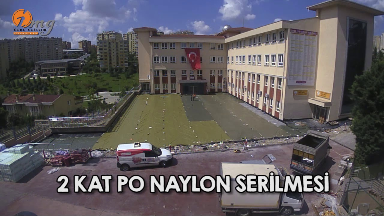 İMG Yapı Yalıtım Köster Deuxan 2K Teras Su Yalıtımı - Çınar Koleji