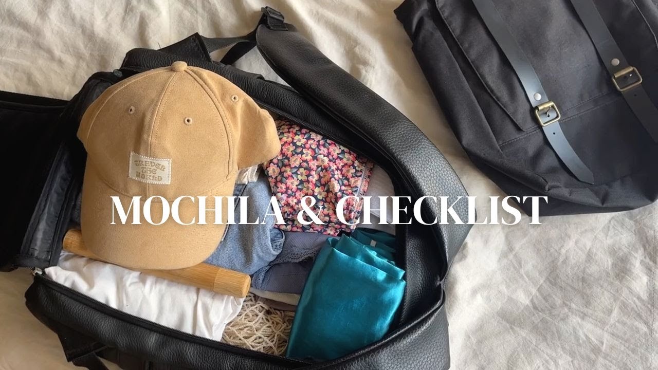 Viajar ligero a la playa 🏝️ | Mochila minimalista + eBook checklist