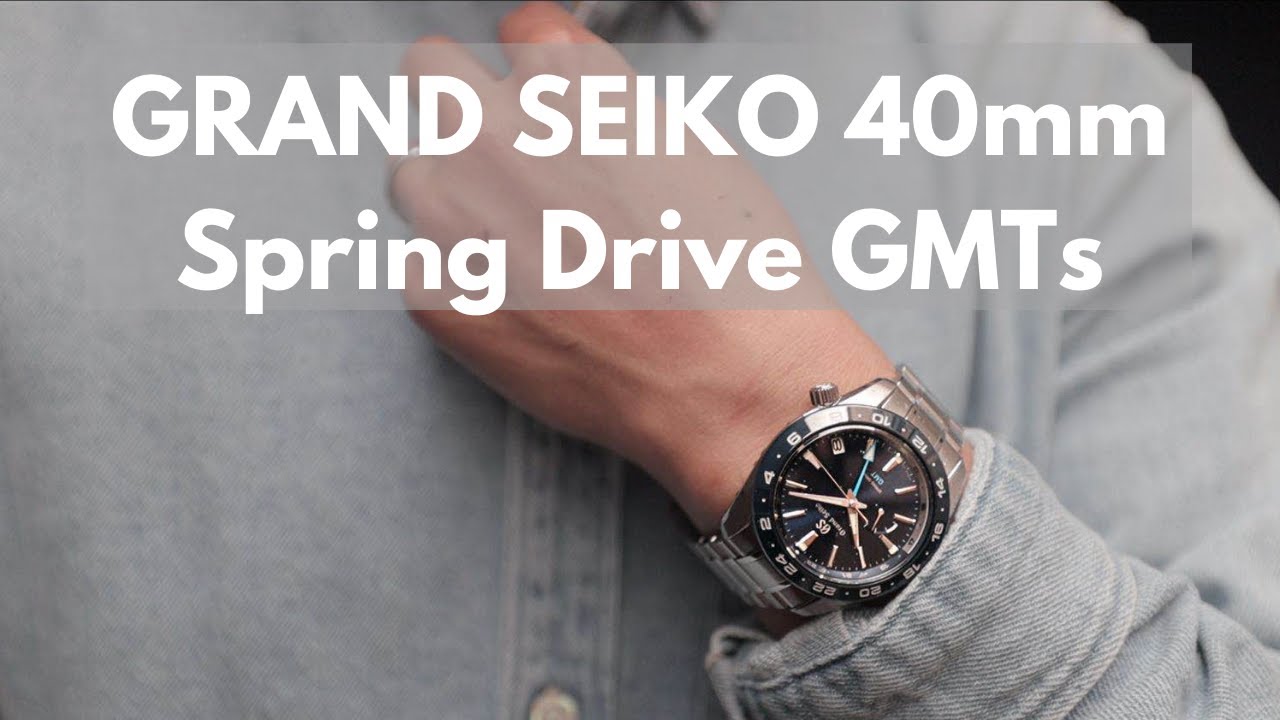Grand Seiko 40.5mm Spring Drive GMTs fit great on the wrist! | Carat & Co.