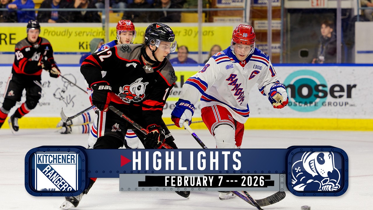 Game Highlights | Rangers vs. IceDogs - Feb. 7th, 2026
